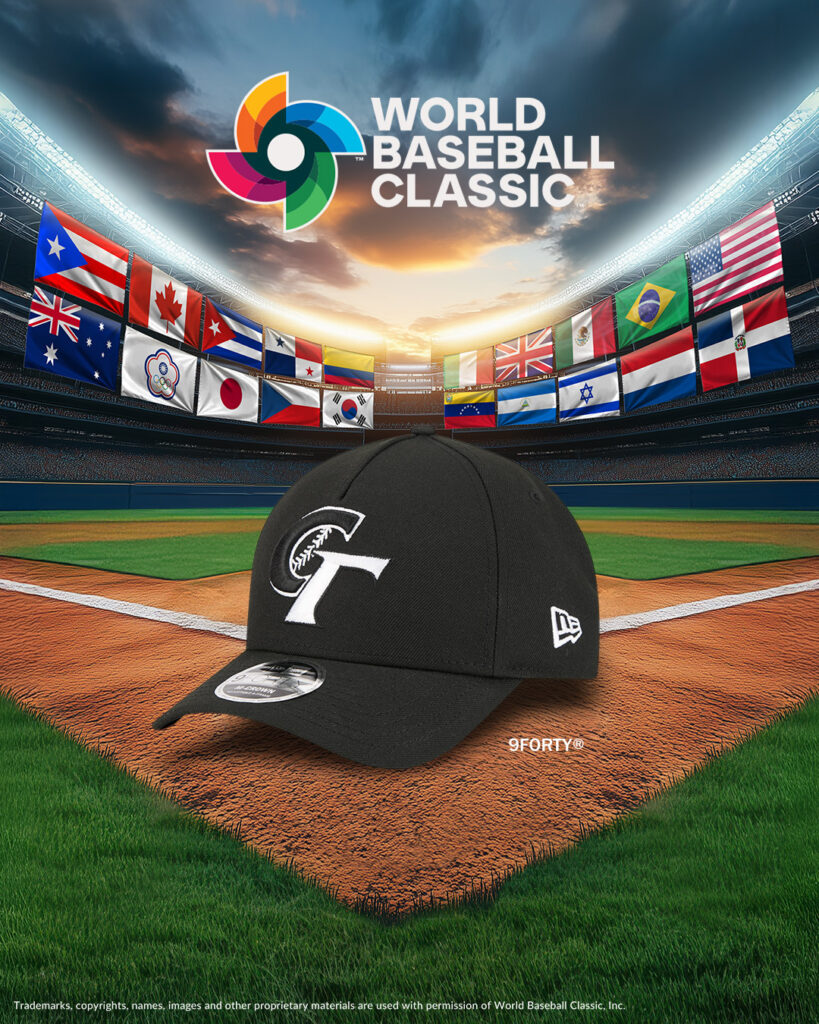 New Era以經典帽型結合國家榮耀元素，打造專屬應援裝備。