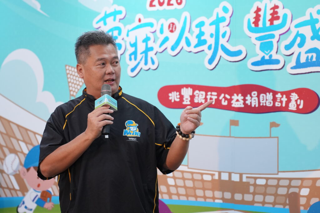 照片說明：中華迷你棒球協會理事長張哲欽透露年底將舉辦亞太邀請賽，與亞太區各國交流。