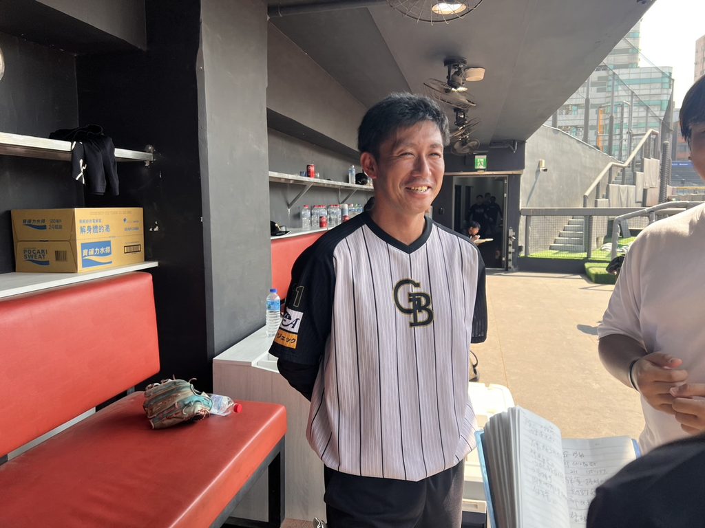 吉川光夫表示這次來台希望能與老戰友陽岱鋼相聚。勁力行銷提供